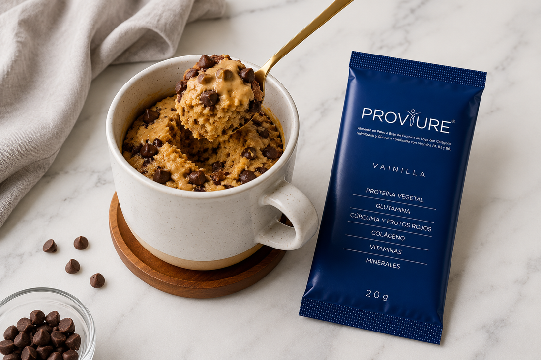 Mug Cake Proteico con PROVIURE Vainilla