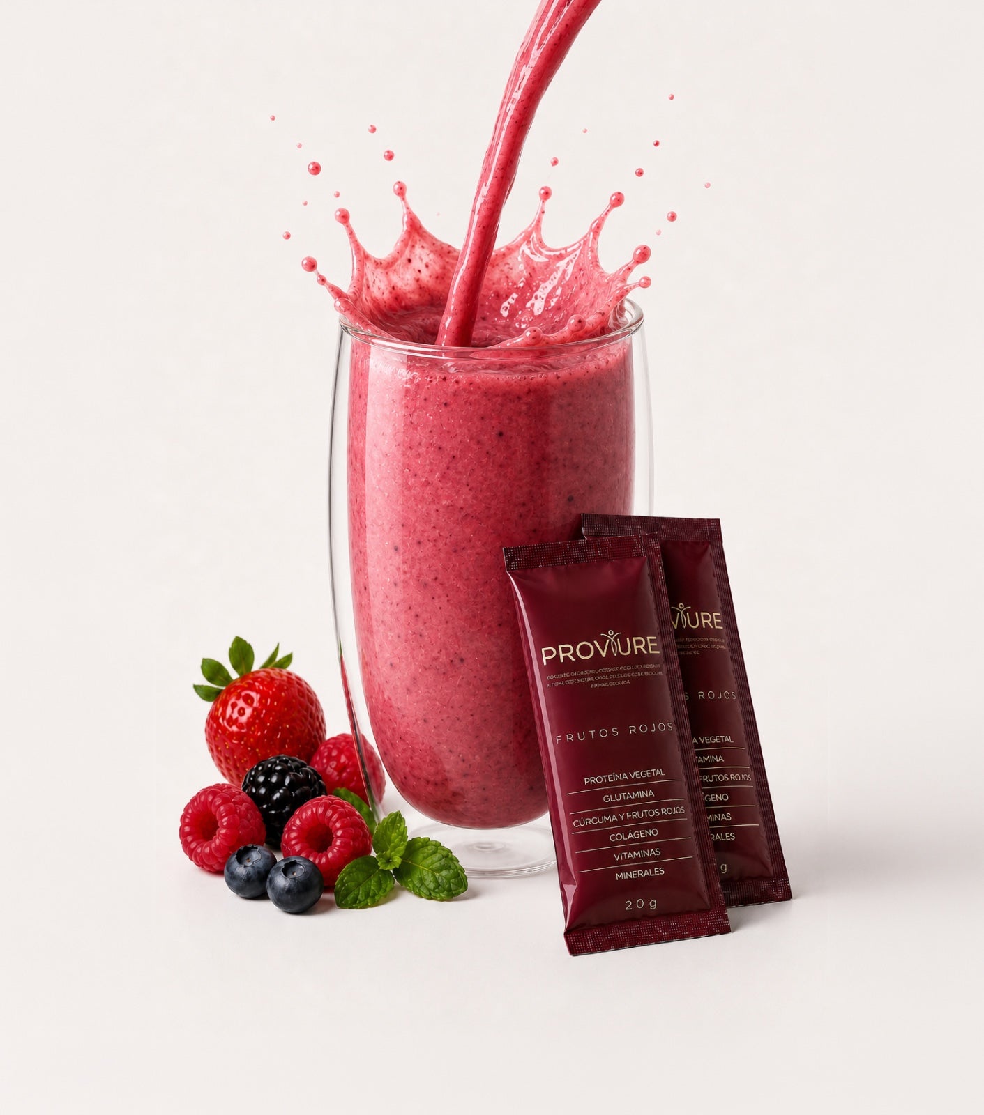 Proviure Frutos Rojos 30 Sachets
